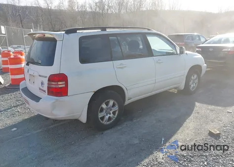 2003 Toyota Highlander V6 из США, поврежденный, VIN JTEHF21A630136248
